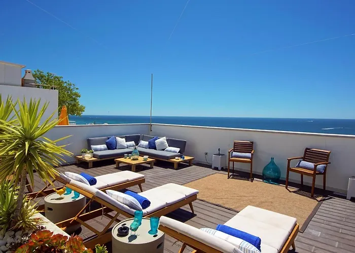 Casa Da Bandeira -perfect Location-beach Front- Rooftop Pool By Dreamvillasalbufeira 빌라